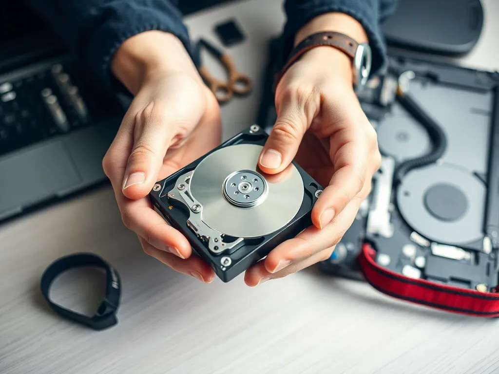 Wymiana dysku w laptopie – jak to zrobić krok po kroku?