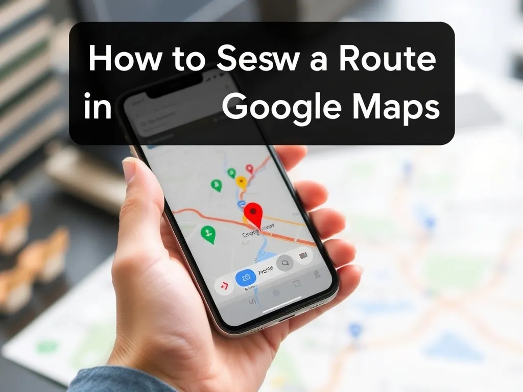 Jak zapisać trasę w Google Maps? Przewodnik krok po kroku