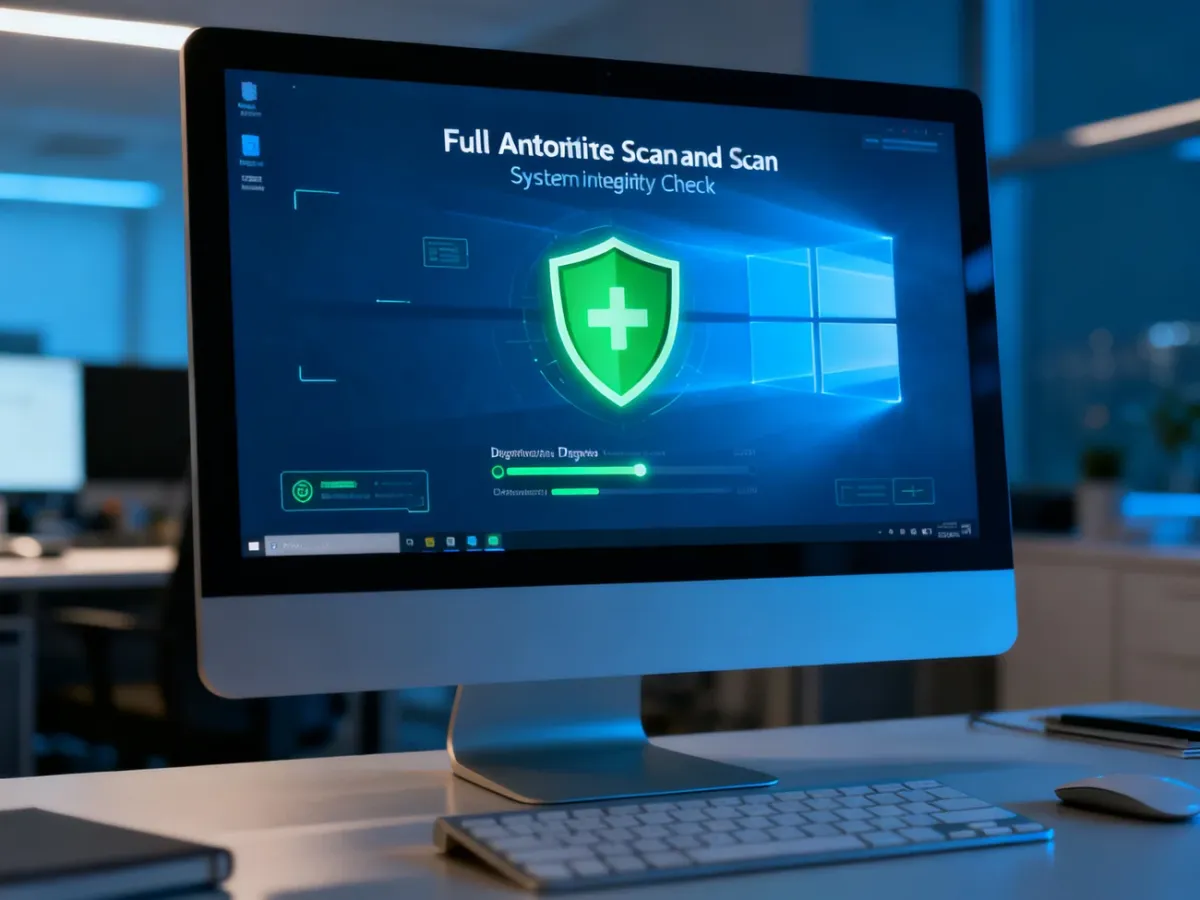 Skanowanie komputera i sprawdzanie integralności systemu Windows